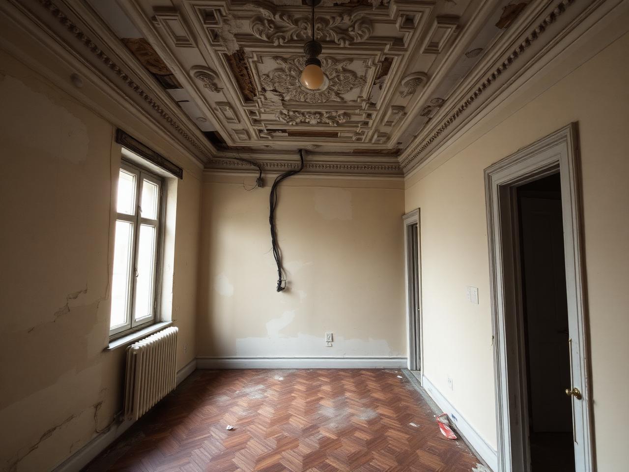 Restauro appartamento d'epoca – Prima